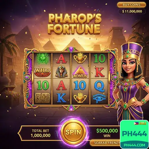 ph444 slots discover legendary game